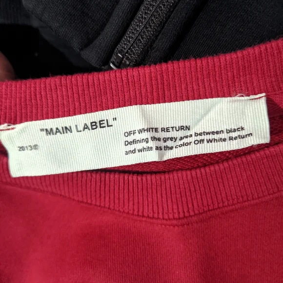 Off white sweatshirt ♥️ size m - Picture 5 of 11